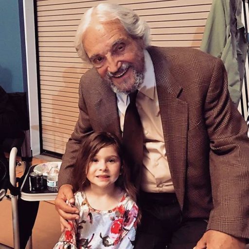 Destiny Ochoa with American TV Legend and Emmy Winner Hal Linden on the ...